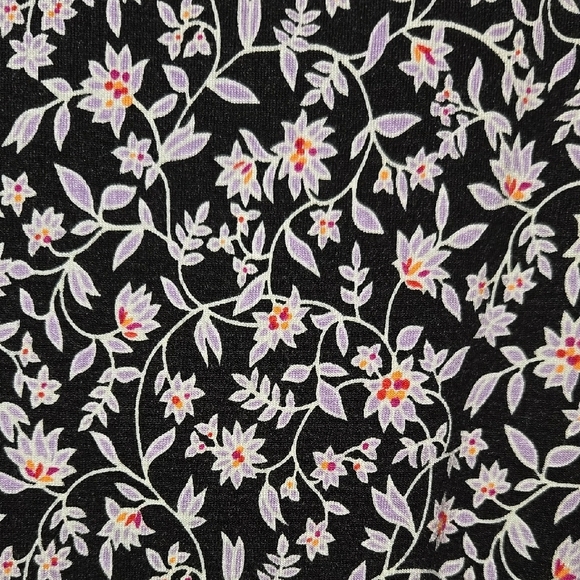 a.n.a Black and White Flutter Sleeve Midi Dress - Picture 5 of 5